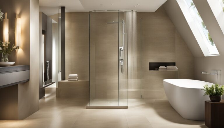 Heated bathroom floors